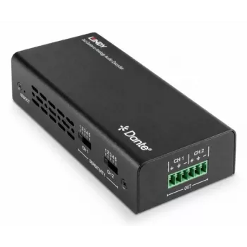LINDY 2ch Dante to Analog Audio Decoder 70623