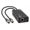 LINDY 2ch XLR Audio to Dante Encoder, PoE, AES67, 24-bit/96kHz 70618