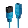 Lindy 3m Blue IEC C14 to C13 Power Extension Cable