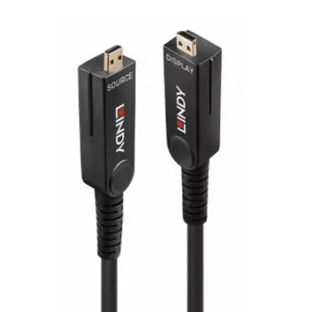 Lindy 60m Fibre Optic Hybrid Micro-HDMI 8K60 LSZH Cable with Detachable HDMI Connectors (38547)