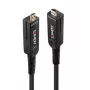 Lindy 60m Fibre Optic Hybrid Micro-HDMI 8K60 LSZH Cable with Detachable HDMI Connectors (38547)