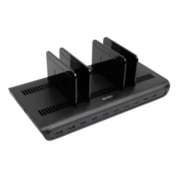 LINDY 73447 Charging Station Organizer Freestanding Plastic Berry