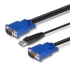 LINDY Combined KVM and USB Cable 2m