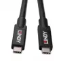 LINDY USB 3.0 Cable Type A to Type B, 0.5m, Anthracite, Triple Shielded