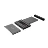 LINDY USB 3.2 Gen 2x2 Type-C to M.2 NVMe SSD Enclosure - 20 Gbps, Aluminium