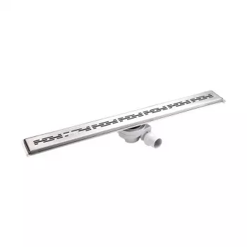 Linear Shower Drain Channel C80 80 cm Stainless Steel Grate