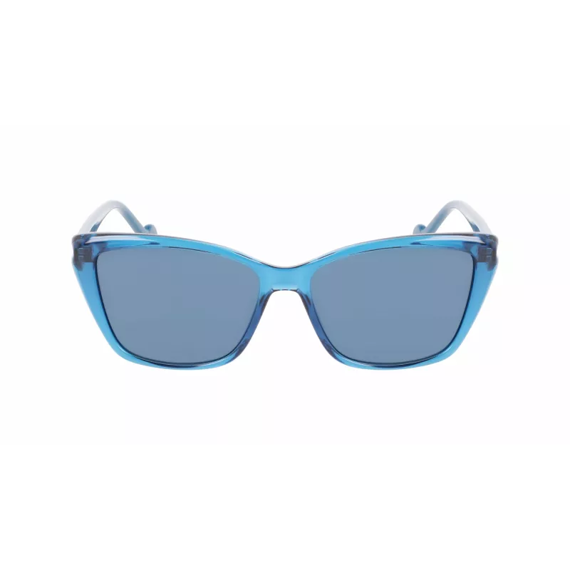 LIU JO Children's Sunglasses LJ3608S531440 Pink Square Acetate Frame Grey Gradient Lens UV400