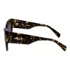 LIU JO LJ785S Women's Sunglasses Havana Acetate Square Frame Brown Gradient Lens 61mm
