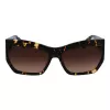 LIU JO LJ785S Women's Sunglasses Havana Acetate Square Frame Brown Gradient Lens 61mm