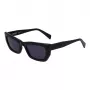LIU JO LJ790S5221001 Women's Butterfly Sunglasses Black Grey Gradient 52mm