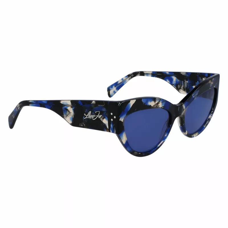 LIU JO Women LJ787S-19 Sunglasses Butterfly Cat-Eye Black Grey Gradient 55/17/140 mm