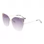 LIU JO Women's Aviator Sunglasses LJ150S6213714 Gold Frame Brown Gradient Lens 62mm