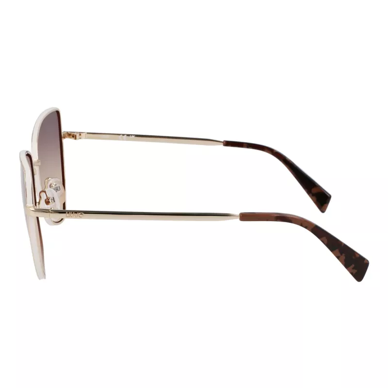 LIU JO Women's Butterfly Sunglasses LJ159S5816716 - Havana Brown Acetate Frame with Brown Gradient Polycarbonate Lenses, 58mm Lens Width, 100% UV400 Protection