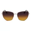 LIU JO Women's Butterfly Sunglasses LJ159S5816716 - Havana Brown Acetate Frame with Brown Gradient Polycarbonate Lenses, 58mm Lens Width, 100% UV400 Protection