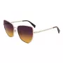 LIU JO Women's Butterfly Sunglasses LJ159S5816716 - Havana Brown Acetate Frame with Brown Gradient Polycarbonate Lenses, 58mm Lens Width, 100% UV400 Protection