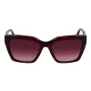 LIU JO Women's Butterfly Sunglasses LJ795S5418261 Havana Brown Gradient UV400