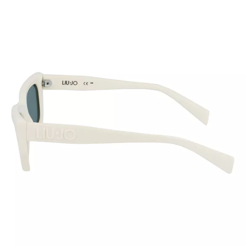 LIU JO Women's Cat Eye Sunglasses LJ790S 5221101 Black Acetate Grey Gradient Lens 52mm
