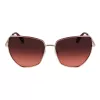 LIU JO Women's LJ159S5816770 Butterfly Cat Eye Sunglasses Havana Brown Gradient 58mm