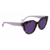 LIU JO Women's LJ782S-516 Cat Eye Sunglasses - Pink Havana, Brown Gradient, 53mm