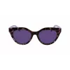 LIU JO Women's LJ782S-516 Cat Eye Sunglasses - Pink Havana, Brown Gradient, 53mm
