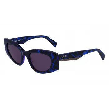 LIU JO Women's LJ792S-460 Cat Eye Sunglasses Havana Brown Gradient 52mm