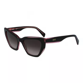 LIU JO Women's LJ794S Sunglasses - Black Frame Grey Lens 54mm