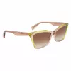 LIU JO Women's LJ796S-279 Cat Eye Sunglasses Havana Brown Gradient 58mm