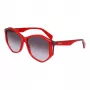 LIU JO Women's LJ797S5715623 Butterfly Cat-Eye Sunglasses Havana Brown Gradient 57mm