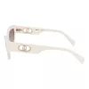 LIU JO Women's LJ800S Butterfly Cat Eye Sunglasses Havana Acetate Brown Gradient UV400