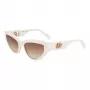LIU JO Women's LJ800S Butterfly Cat Eye Sunglasses Havana Acetate Brown Gradient UV400