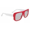 LIU JO Women's Sunglasses LJ731S-525 Havana Acetate Butterfly Frame Brown Gradient Lens 55mm