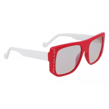 LIU JO Women's Sunglasses LJ731S-525 Havana Acetate Butterfly Frame Brown Gradient Lens 55mm