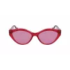 LIU JO Women's Sunglasses LJ767SR-525 Havana Brown Gradient Square 56mm