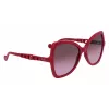 LIU JO Women's Sunglasses LJ774S-603 Havana Acetate Butterfly Brown Gradient UV400 57mm