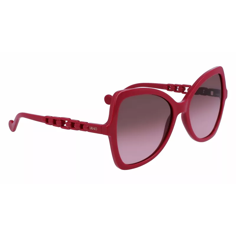LIU JO Women's Sunglasses LJ774S-603 Havana Acetate Butterfly Brown Gradient UV400 57mm