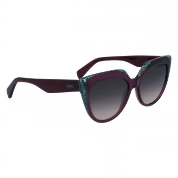 LIU JO Women's Sunglasses LJ783S-513 Havana Brown Butterfly Acetate 55mm