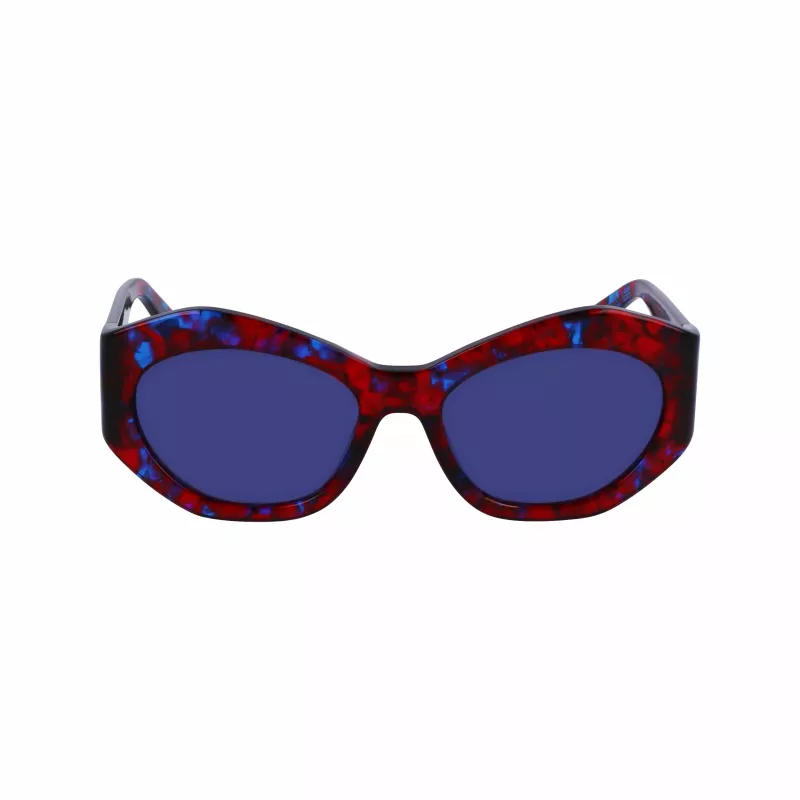 LIU JO Women's Sunglasses LJ786S-665 Butterfly Metal Frame Rose Gold Brown Gradient Lens 54mm