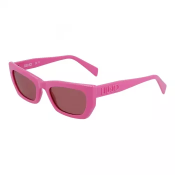 LIU JO Women's Sunglasses LJ790S5221610 - Black Frame, Grey Lens, 52mm