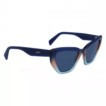 LIU JO Women's Sunglasses LJ794S-439 Blue Butterfly Frame UV400