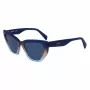 LIU JO Women's Sunglasses LJ794S-439 Blue Butterfly Frame UV400
