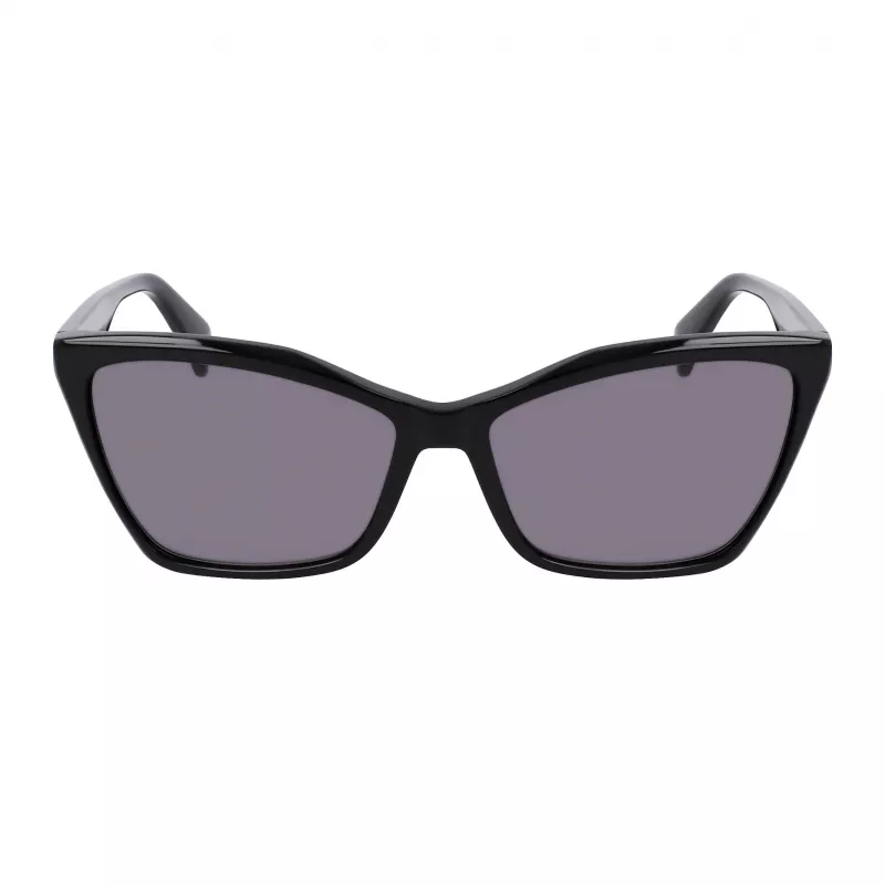 LIU JO Women's Sunglasses LJ796S-001 Butterfly/Cat-Eye Acetate Frame Grey Lens 58mm