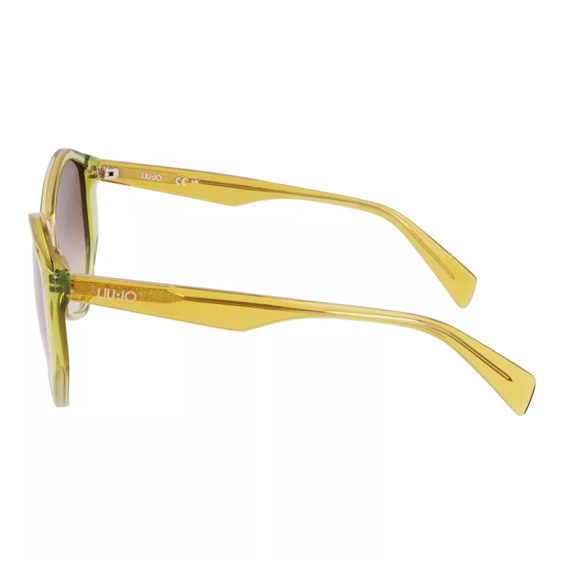 LIU JO Women's Sunglasses LJ797S5715707 Havana Geometric Frame Brown Gradient Lens 57mm