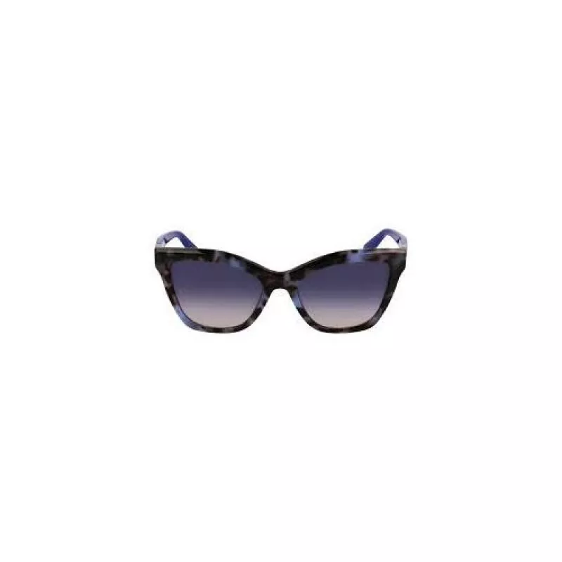 LIU JO Women's Sunglasses LJ804S-430 Havana Acetate Square Frame Brown Gradient Lens 54mm