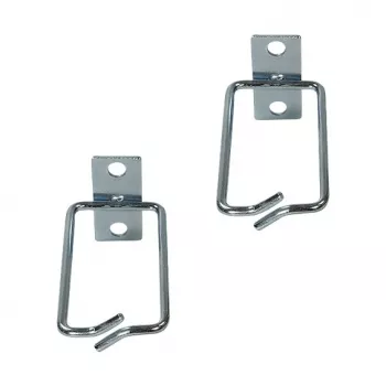 LogiLink 19 inch Cable Management Bracket 40 x 80 mm, Steel, 2 Pieces