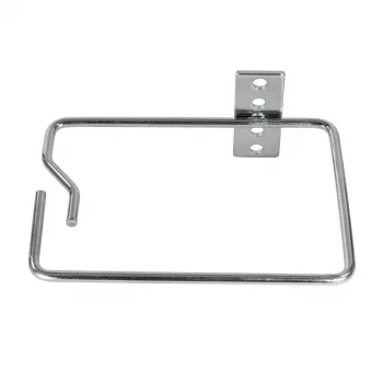 LogiLink 19 inch Cable Management Ring 140 x 100 mm, Side Cable Entry, Black