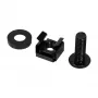 LogiLink 19 inch Rack Mounting Kit M6 x 16 mm, 20 Sets, Black