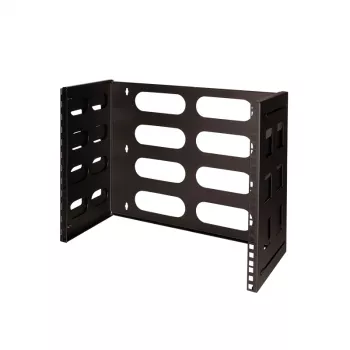 Logilink 19 inch Wall Mount Rack, 8U, Black, Open Frame