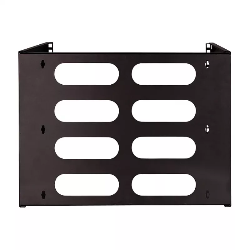 Logilink 19 inch Wall Mount Rack, 8U, Black, Open Frame