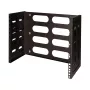 Logilink 19 inch Wall Mount Rack, 8U, Black, Open Frame