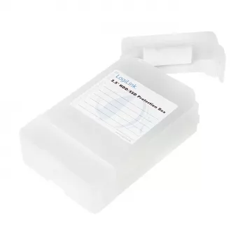 LogiLink 2.5 inch HDD Protection Box for 2 HDD/SSD, White